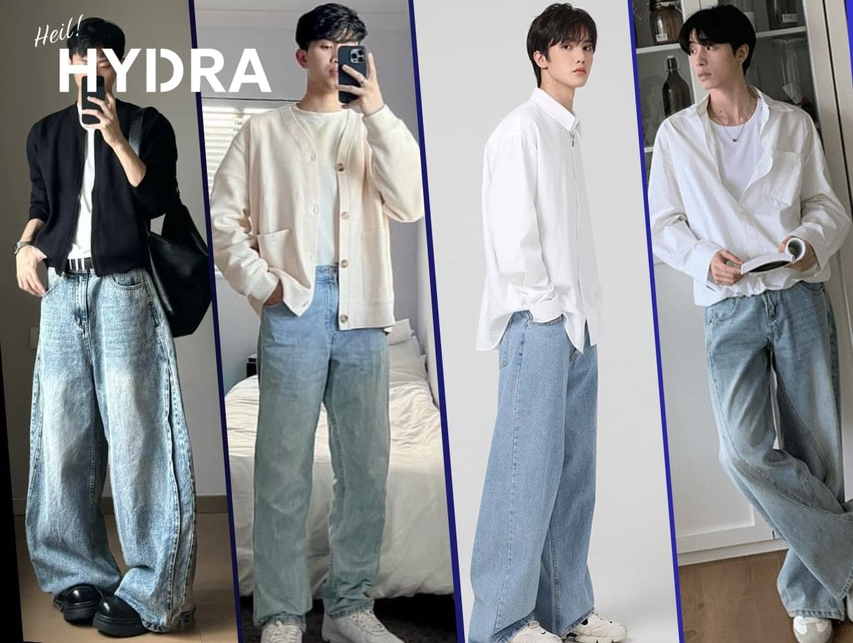 Quần jean xanh phối với áo màu gì? Cách phối đồ đẹp, trendy